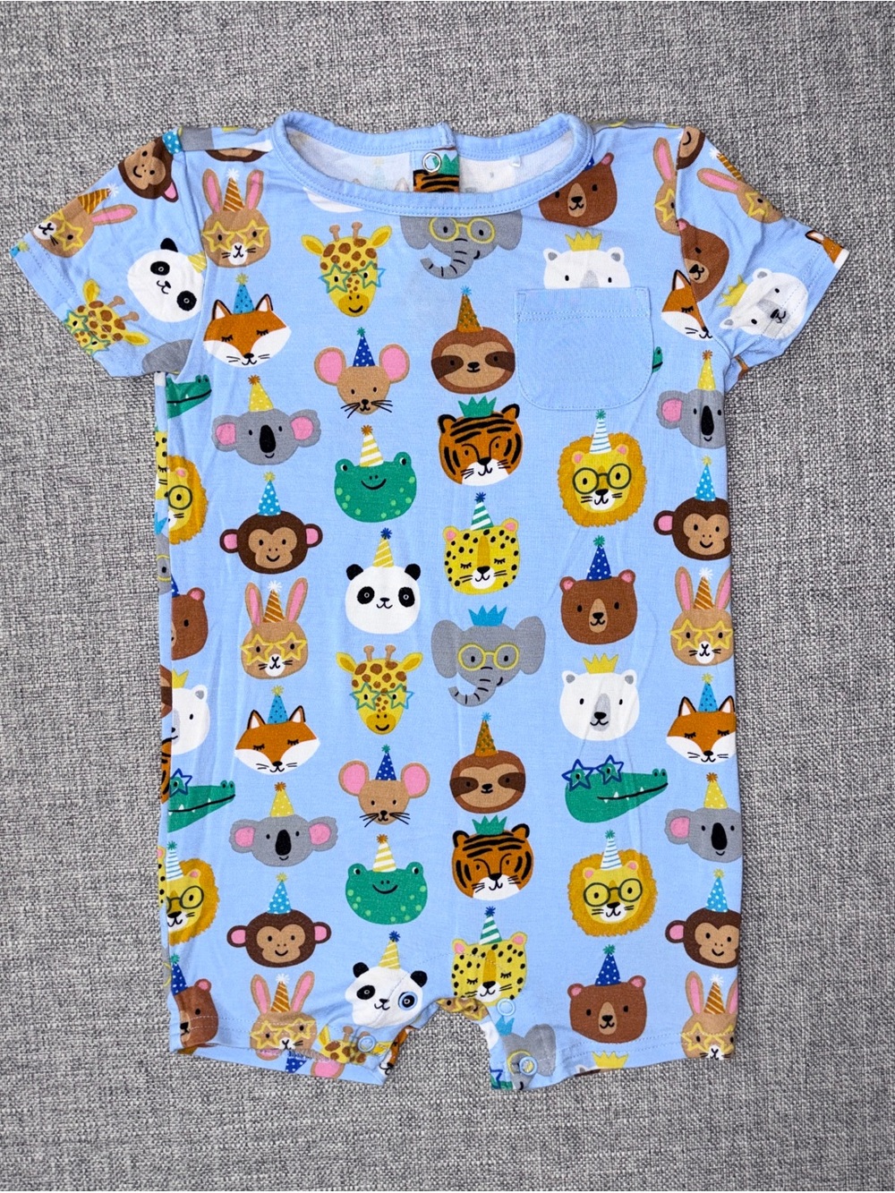 Little Sleepies 12-18m “Party Pals” EUC